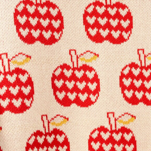 Gucci Les Pommes Beige Wool-Blend Oversized Sweater - Picture 5 of 11